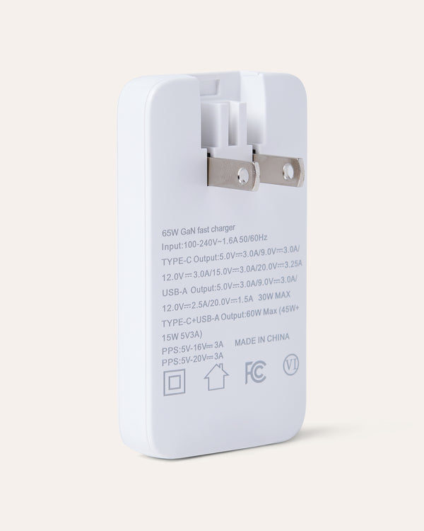 Ultra Slim 65W PD GaN Wall Charger