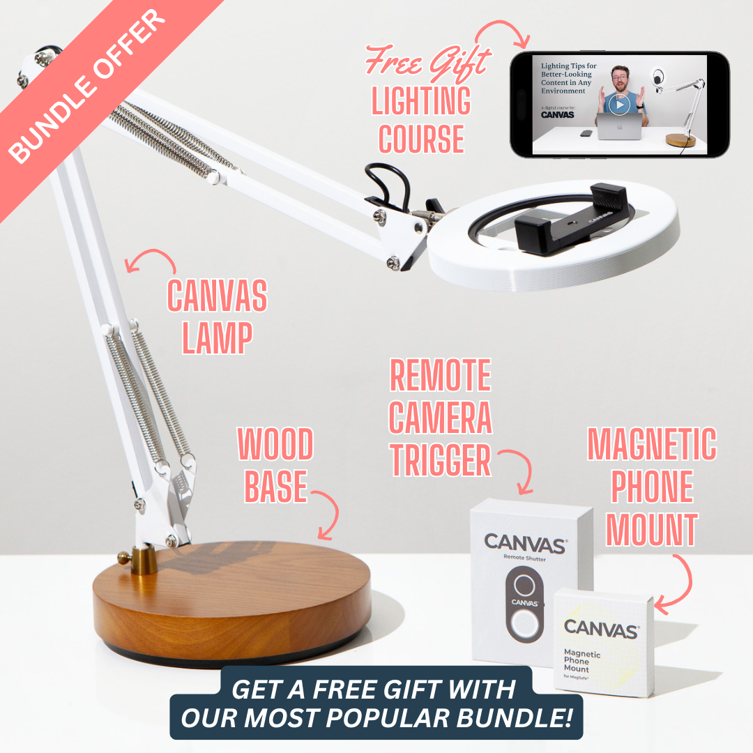 Magsafe Canvas Ring Light Phone Clamp Buy Luxury Camera Holder